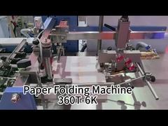 Máquina de Dobrar Papel Comercial para 250gm Folder de Papel