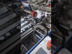 AOQI 12 Máquina para dobrar papel de dobras paralelas para dobrar folhetos com empilhadeira