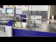 Máquina de Dobrar Papel de Largo Formato de 550T para Livro