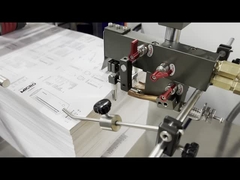 Engrenagem que conduz a máquina de papel da dobradura A3 com poder da largura 380V de 480mm