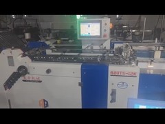 Máquina automática de dobragem de folhetos de largura 480 mm