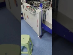 AOQI 480T Máquina de dobrar folhetos industriais com rotulagem