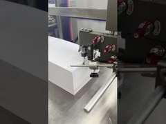 Máquina automática industrial da dobra do papel A3 para folhetos farmacêuticos da brochura