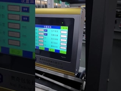 Máquina de dobragem de papel de alta velocidade para folhetos com faca de dobragem cruzada