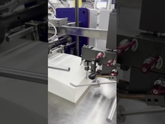 Máquina de dobramento de papel do controle A3 do tela táctil para a indústria imprimindo farmacêutica