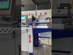 Máquina de dobrar papel de alimentação de pilhas planas com 10 placas de fivela