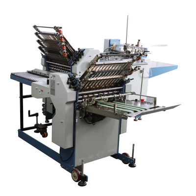 50*105mm Máquina de Dobrar Folhetos de Papel de Dobragem Transversal Automática Paralela Para Folheto