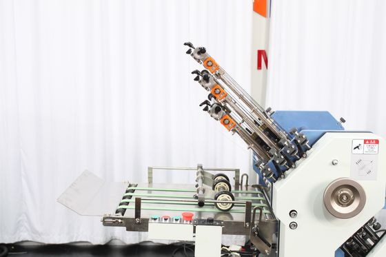 Tipo de condução de dobramento de papel comercial profissional da engrenagem da largura da máquina 480mm