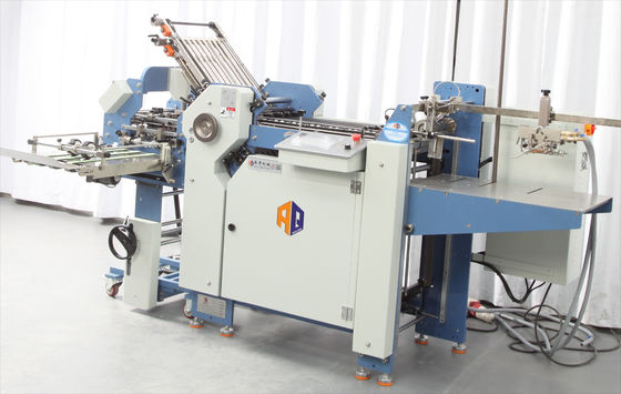 A cruz de Max Speed 180m/minuto dobra a máquina de dobramento de papel para a indústria imprimindo dos cosméticos