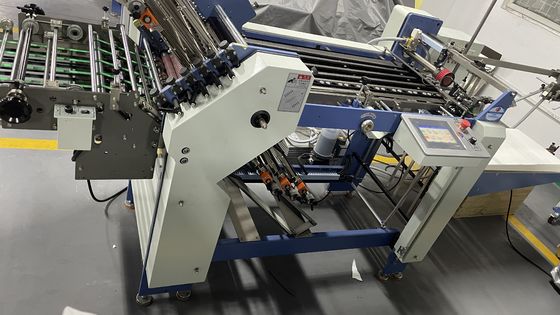 Máquina industrial de papel da dobradura do papel A3 com o CE do tela táctil certificado
