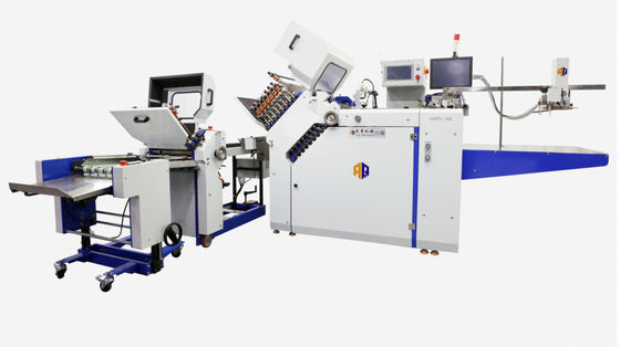 Economia de mão-de-obra Máquina de dobragem de papel de grande formato Largura 600mm 380V/220V