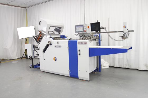Máquina de dobrar folhetos de papel de indução de dupla tensão