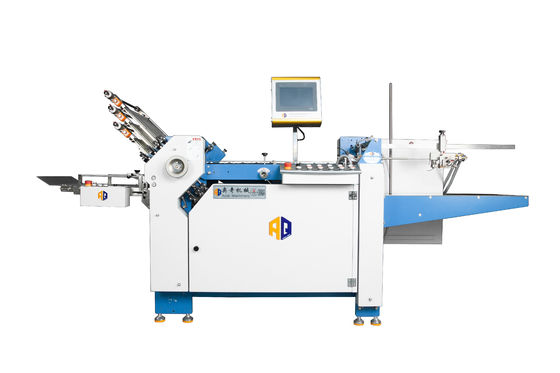 Folhetos automáticos inseridos papel dobrável máquina de dobragem para indústria farmacêutica folhetos dobrados
