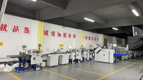 480TS Equipamento de acabamento externo Máquina de dobrar folhetos farmacêuticos