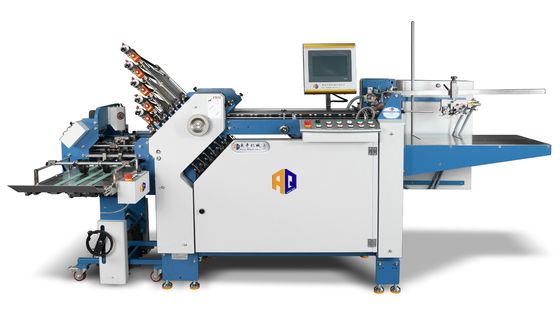 AOQI Máquina automática de dobragem de papel de alta velocidade equipada com máquina de dobragem de faca
