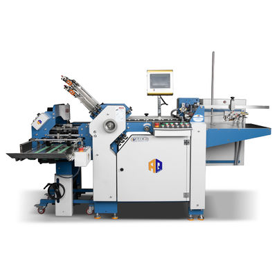 Máquina automática de dobrar papel manual com faca independente