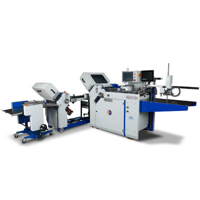 Máquina de dobrar para folhetos Manual de folhetos Folheto de papel