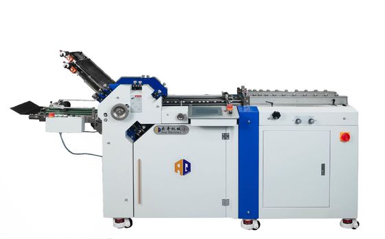 Máquina de dobrar papel de sucção de ar de alta velocidade com alimentador de sucção contínua