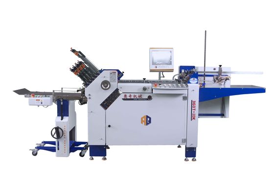 Máquina de Dobrar Papel Comercial de Alta Qualidade Máquina de Dobrar Papel Trifold para Mini Instruções Folheto