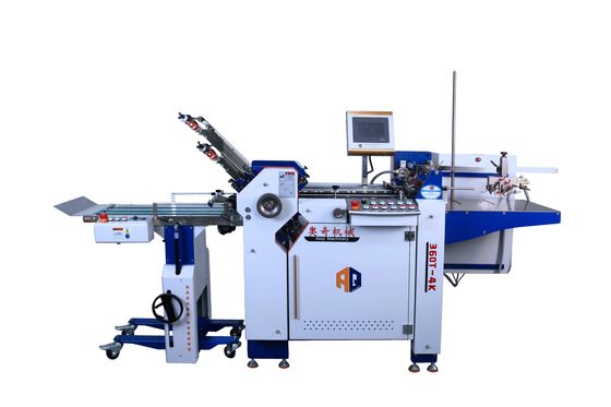 4 máquina de dobramento de papel da placa A4 da curvatura automática para a indústria de impressão