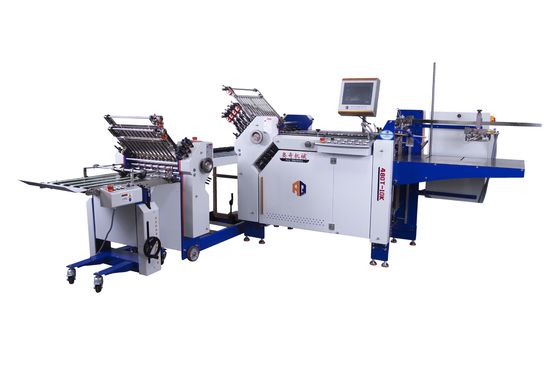 Máquina de folders comerciais folhetos Máquina de dobrar papel para imprimir folhetos Máquina