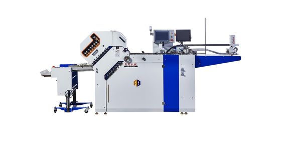 Alimentação de pilhas de grande formato 600 mm Folhetos farmacêuticos Máquina de dobragem para impressão Máquinas de pasta
