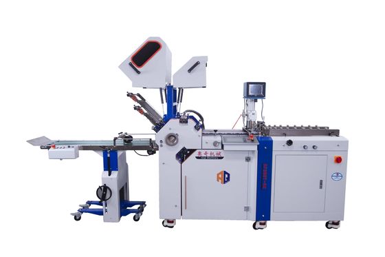 AOQI Máquina de dobragem de alimentador de sucção de carga contínua com pasta de sucção de ar para auto-mailer