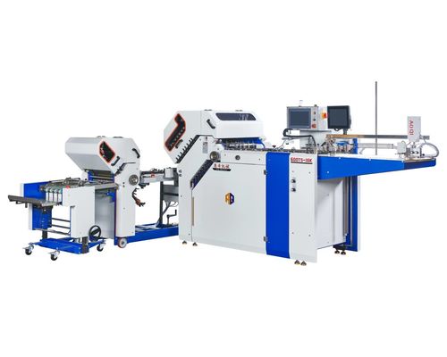 Máquina de dobragem de papel AOQI de grande formato 600*1000 mm com dobragem cruzada para a indústria de impressão