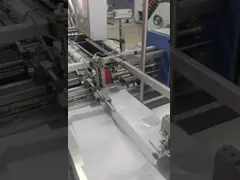 Máquina de dobrar papel A4 de alta velocidade com detecção de folhas duplas por ultra-som